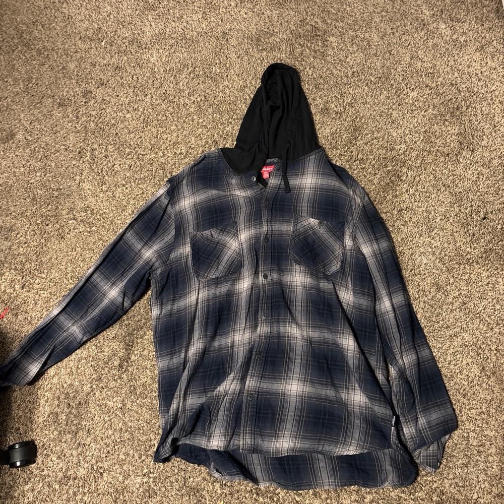 Union bay hoodie gray and black